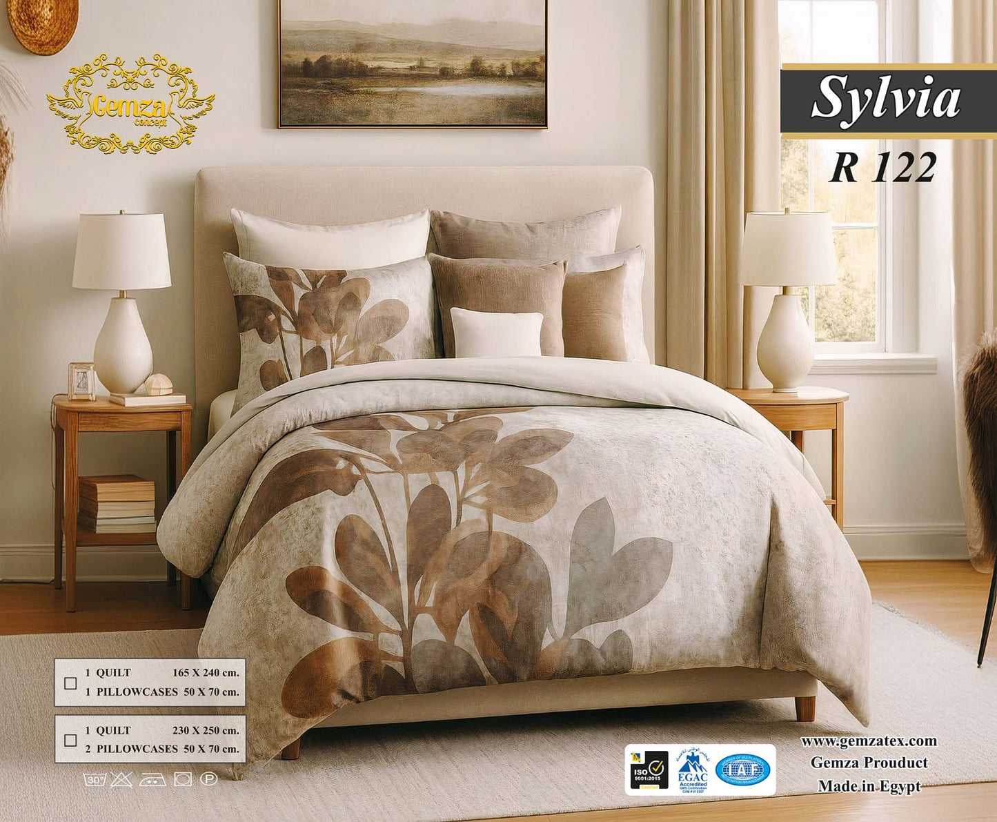 Sylvia 17, lit Couvre