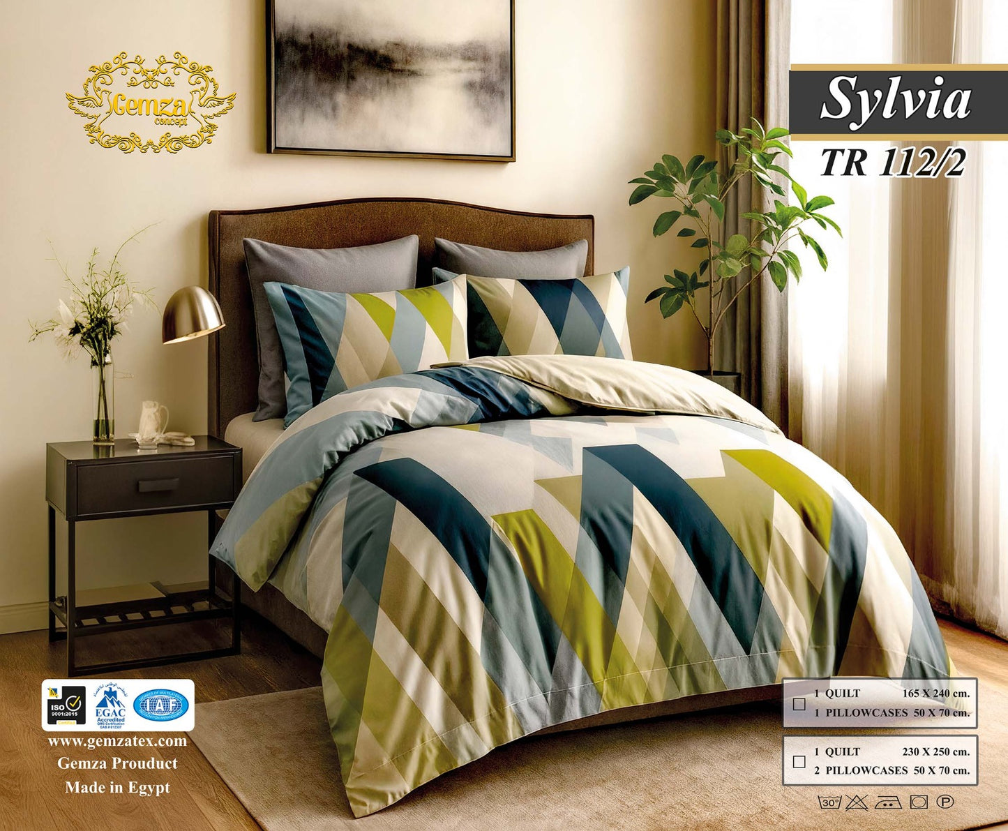 Sylvia 9, lit Couvre-lit