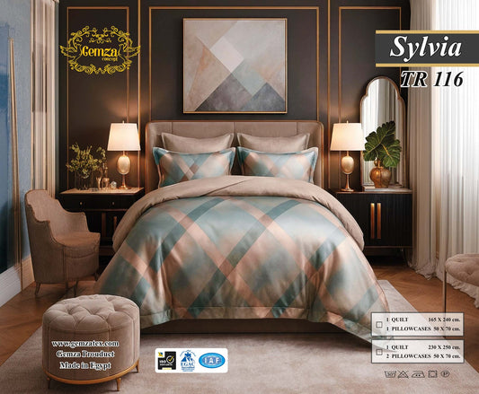 Sylvia 5, lit Couvre-lit