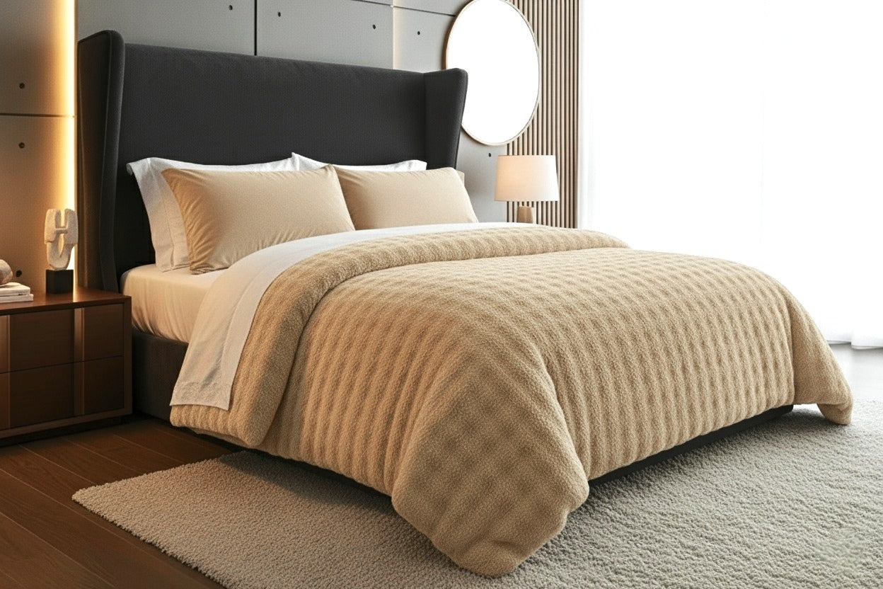 Beige éclairé par le Couvre